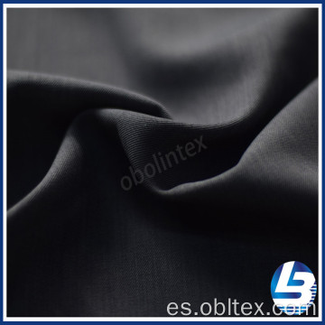 Obl20-608 100% poliéster catiónico twill tela de dos tonos